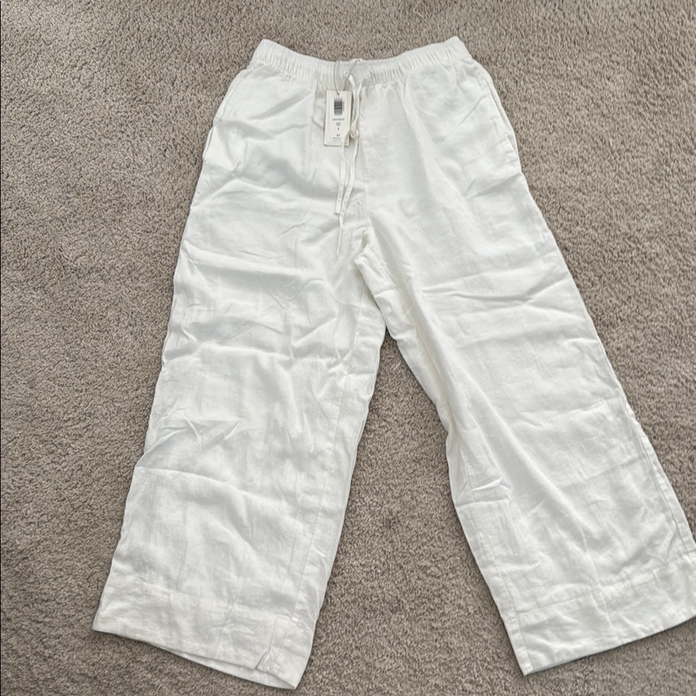 Z Supply Kids White Casual Trousers